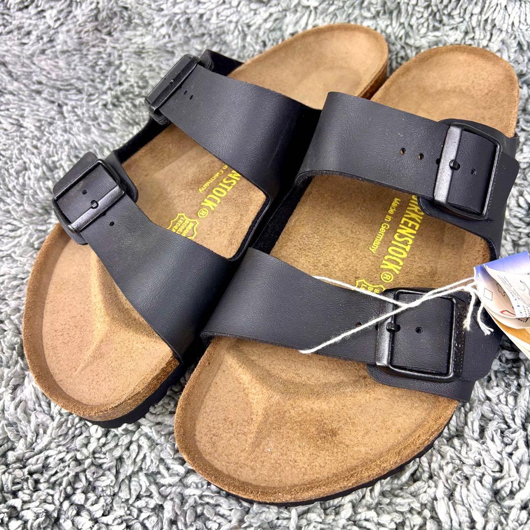 極美品✨BIRKENSTOCK ARIZONA Vegan BLACK 27㎝