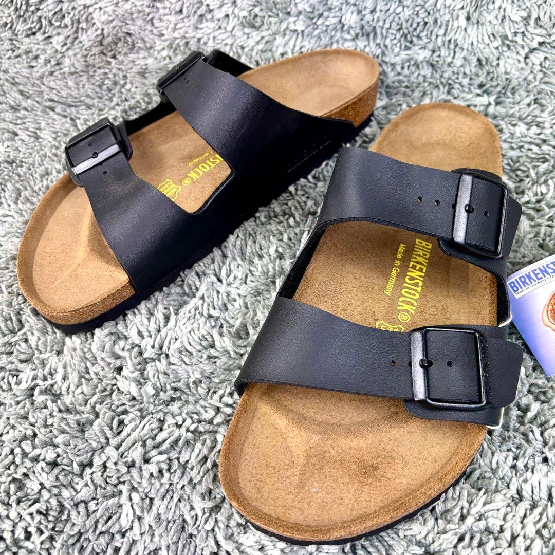 極美品✨BIRKENSTOCK ARIZONA Vegan BLACK 27㎝
