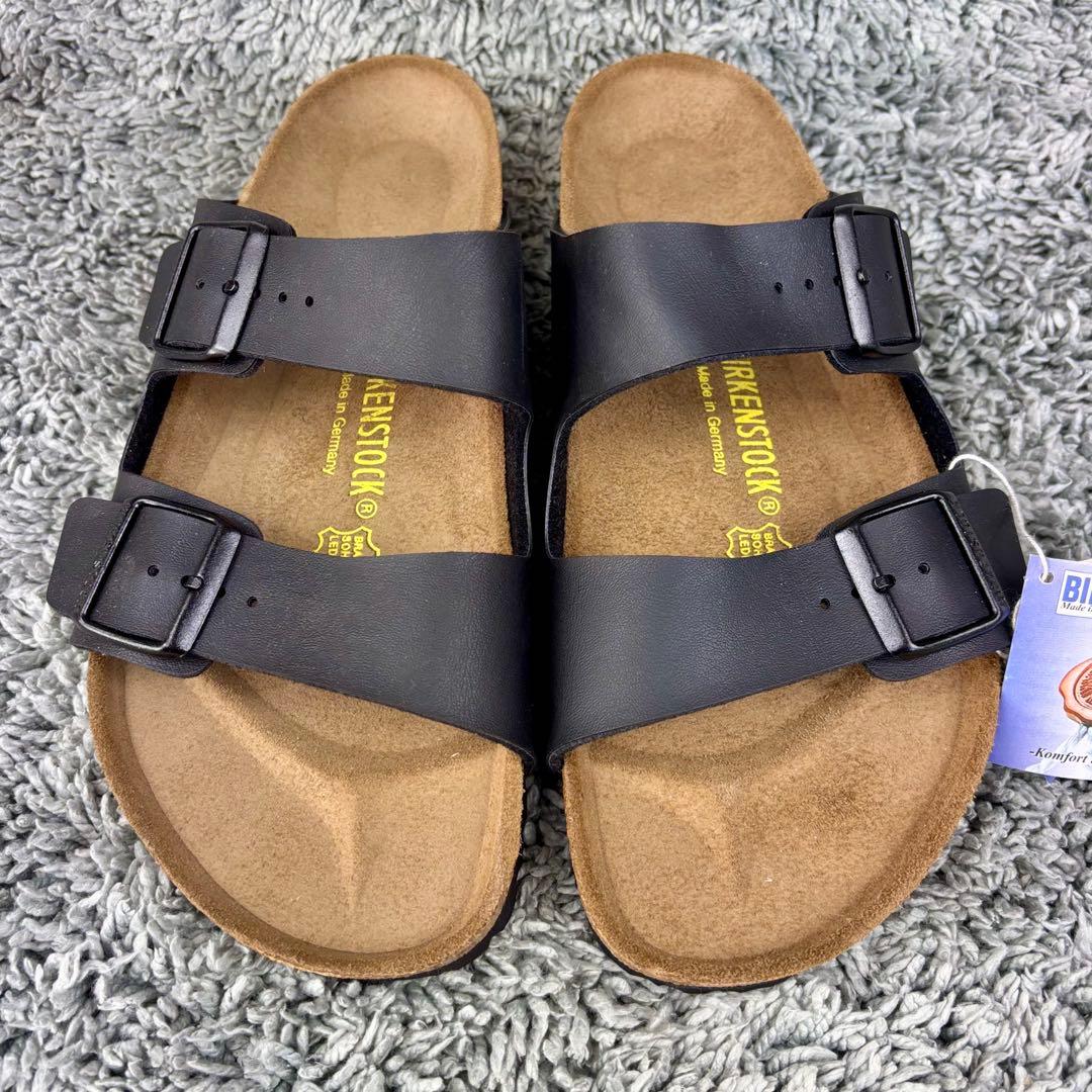 極美品✨BIRKENSTOCK ARIZONA Vegan BLACK 27㎝