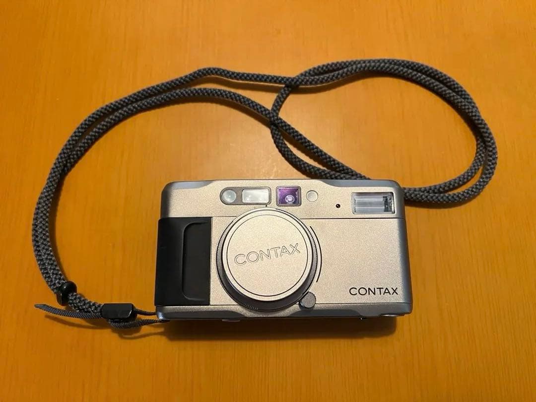CONTAX TVS シルバー コンパクトカメラ