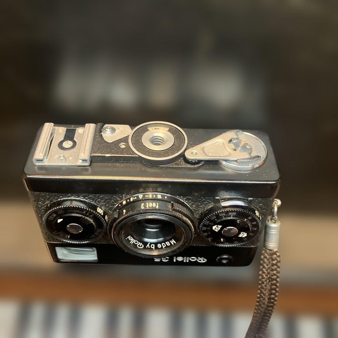 Rollei 35 コンパクトフィルムカメラ　ストロボセット　おまけ付