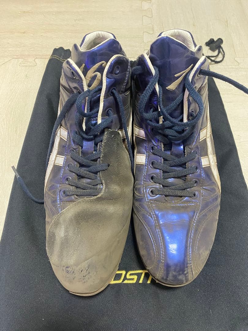 【！最終値下げ！本日限り！】アシックス スパイク　平野佳寿　実使用