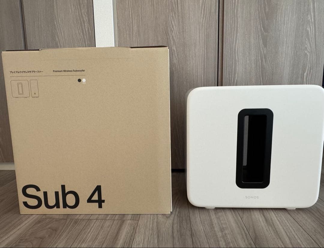 【新品同様】SONOS Sub 4 ホワイト