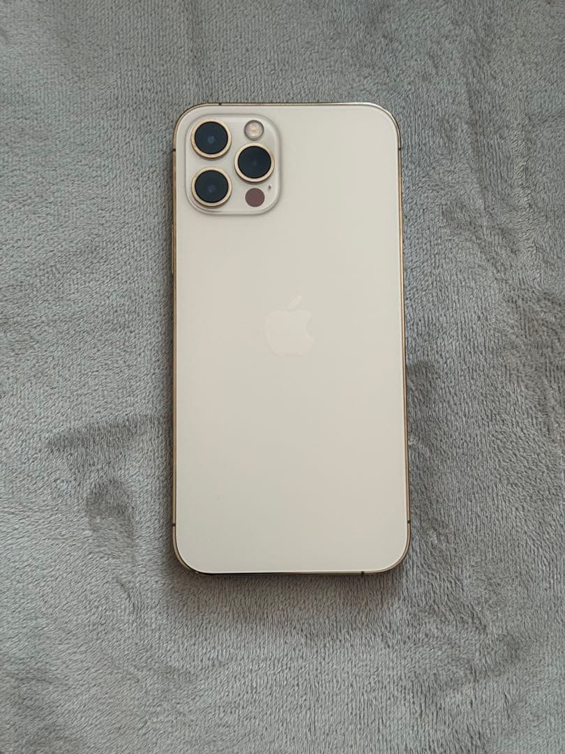 【箱付き】【充電器付き】Apple iPhone 12 Pro ゴールド 本体