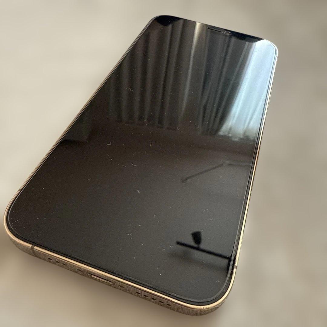 【箱付き】【充電器付き】Apple iPhone 12 Pro ゴールド 本体