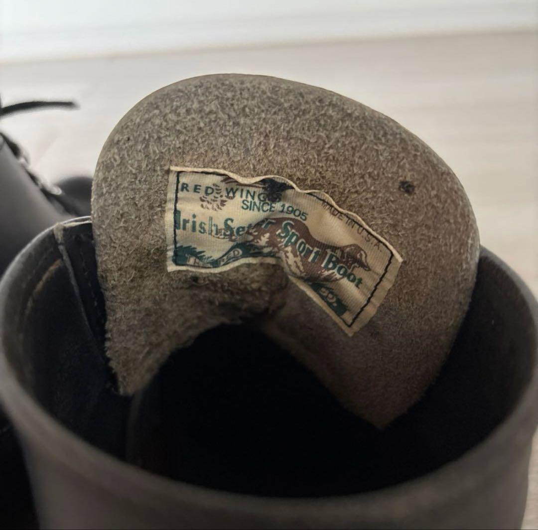 RED WING レッドウィング アイリッシュセッター 8165 四角犬タグ