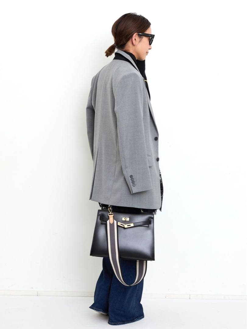 【GOOD GRIEF!/グッド グリーフ】 Border Belt(6cm)