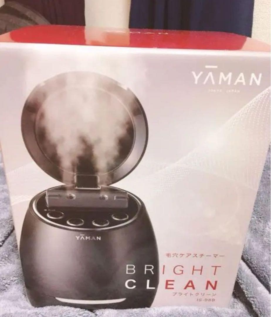 ヤーマン 毛穴ケア スチーマー ブライトクリーン ブラック IS98B