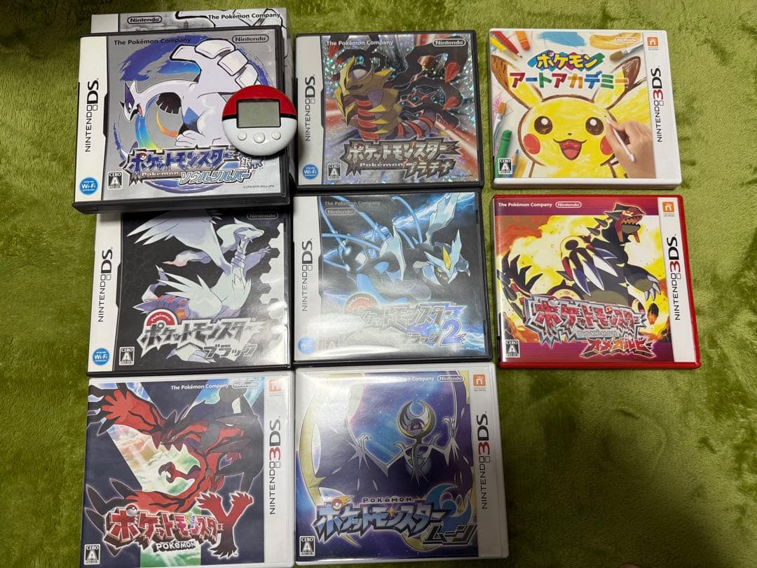 ち*ん様 ポケモンdsソフト まとめ売り 8種 9本