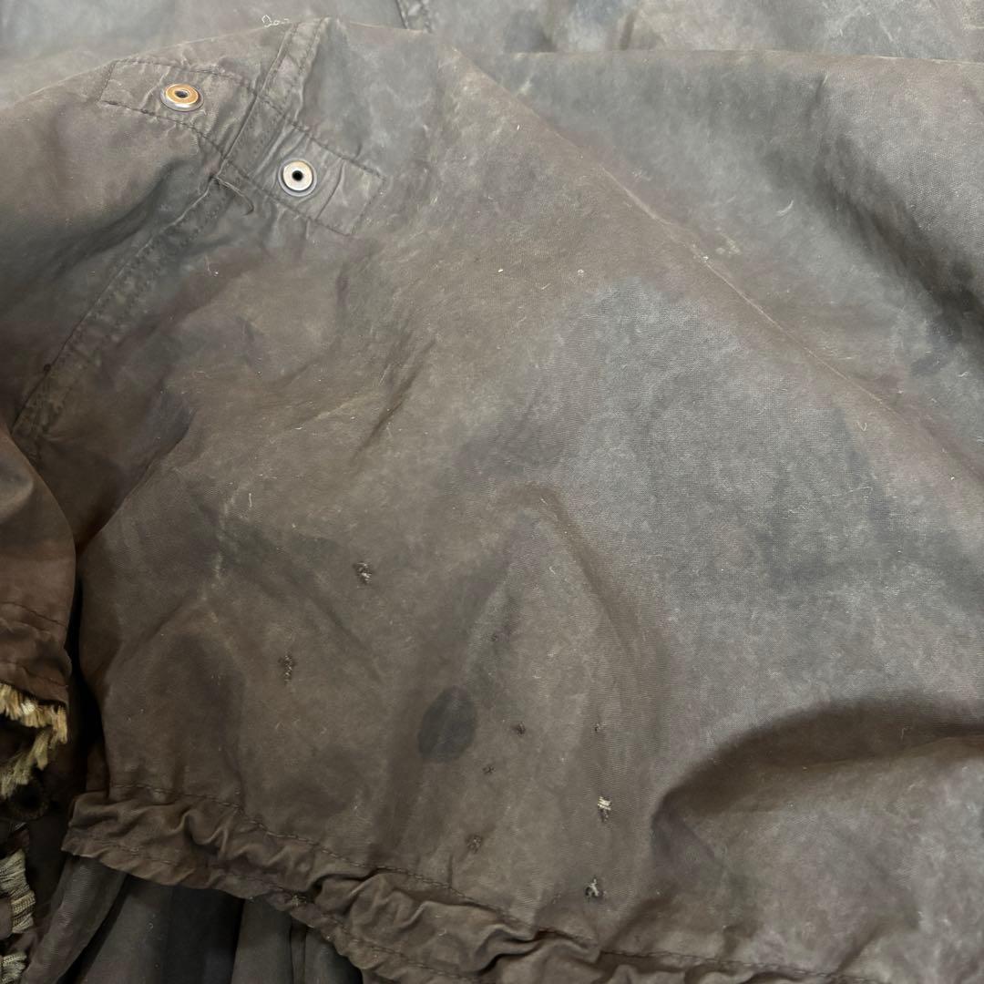 M-65 フィッシュテール 実物 奄美大島泥染め two face アルミジップ