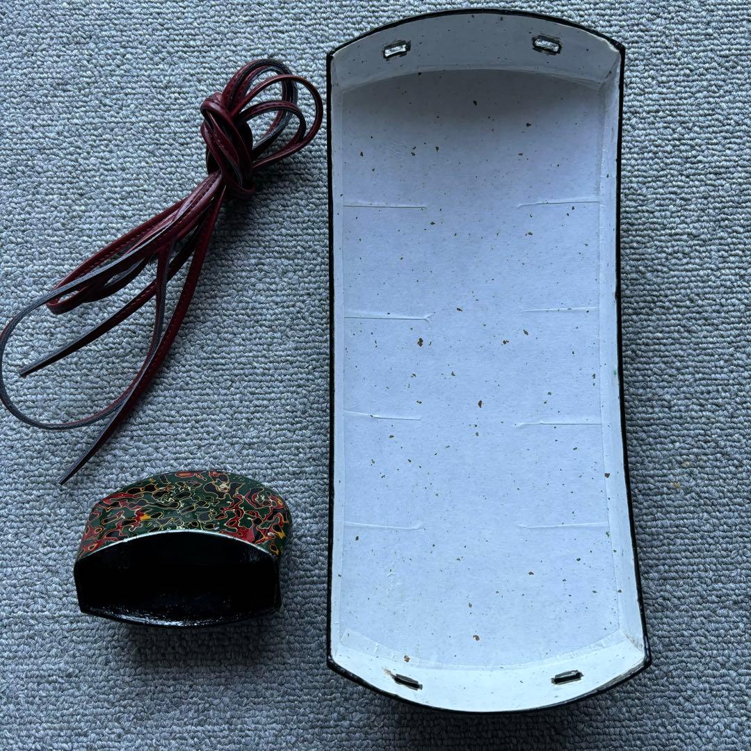 津軽三味線　胴掛け　津軽塗り