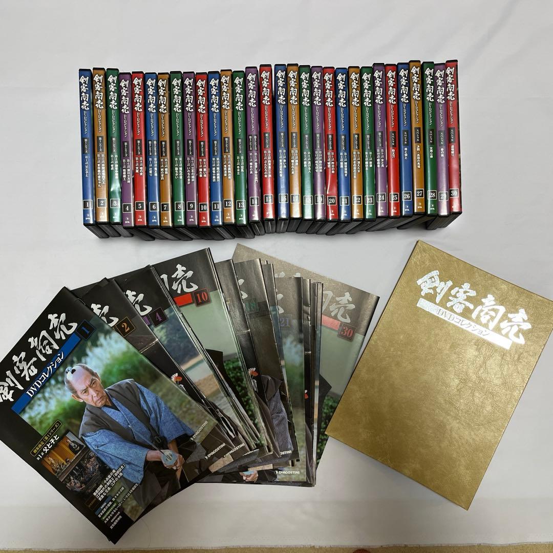 剣客商売DVD30本　＋DVD専用バインダー