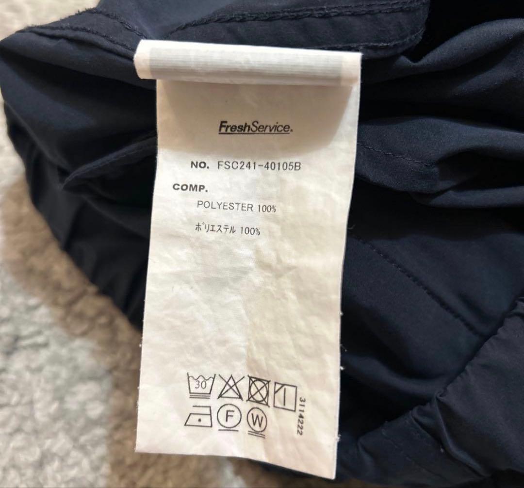 fresh service フレッシュサービス カーゴパンツ ネイビー
