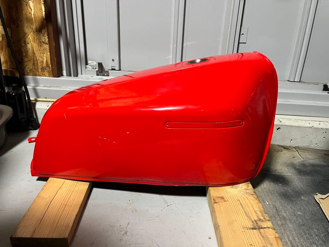 Z400FX Z400J 赤タンク サイドカバー リアカウル