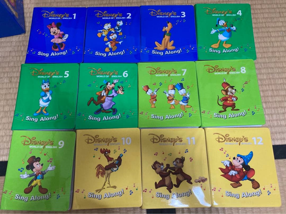 DWE シングアロング　DVD 12枚