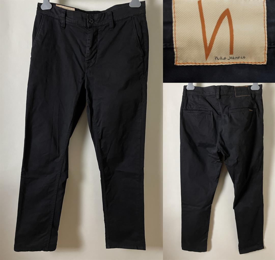 C*A様 ★並品★ヌーディジーンズ Easy Alvin ストレッチ チノ パン