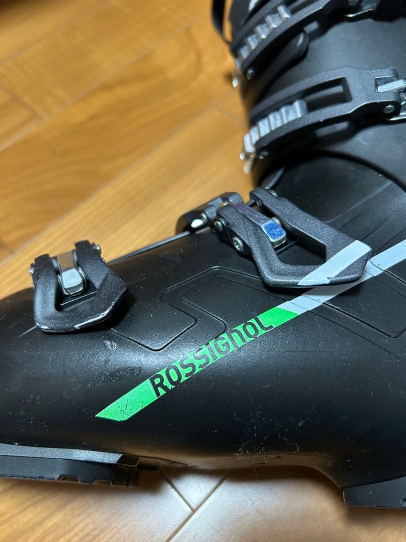 ロシニョールROSSIGNOL スキーブーツ Speed80 黒/緑26.5cm