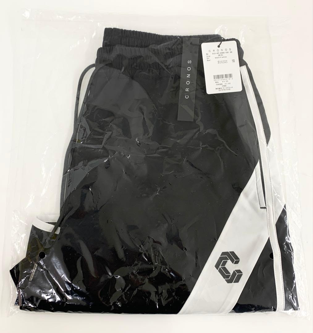 べ*べ様 【M160】新品 CRONOS ショートパンツ 36 ブラック×ホワイ