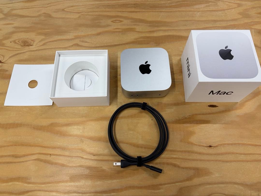 【美品】M4 Mac Mini メモリ16GB SSD 256GB