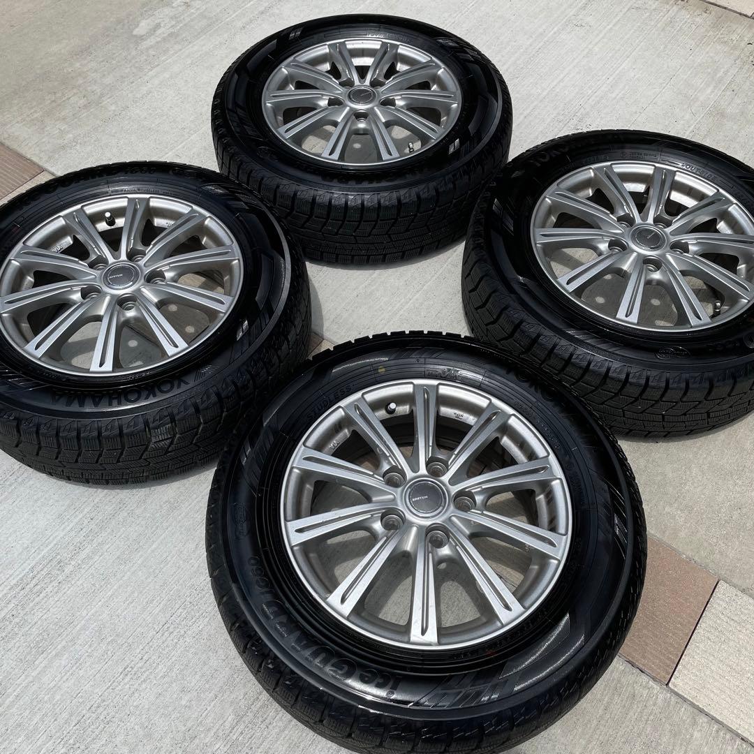 195/65R15 YOKOHAMAスタッドレスタイヤ アルミ ヴォクシー ノア