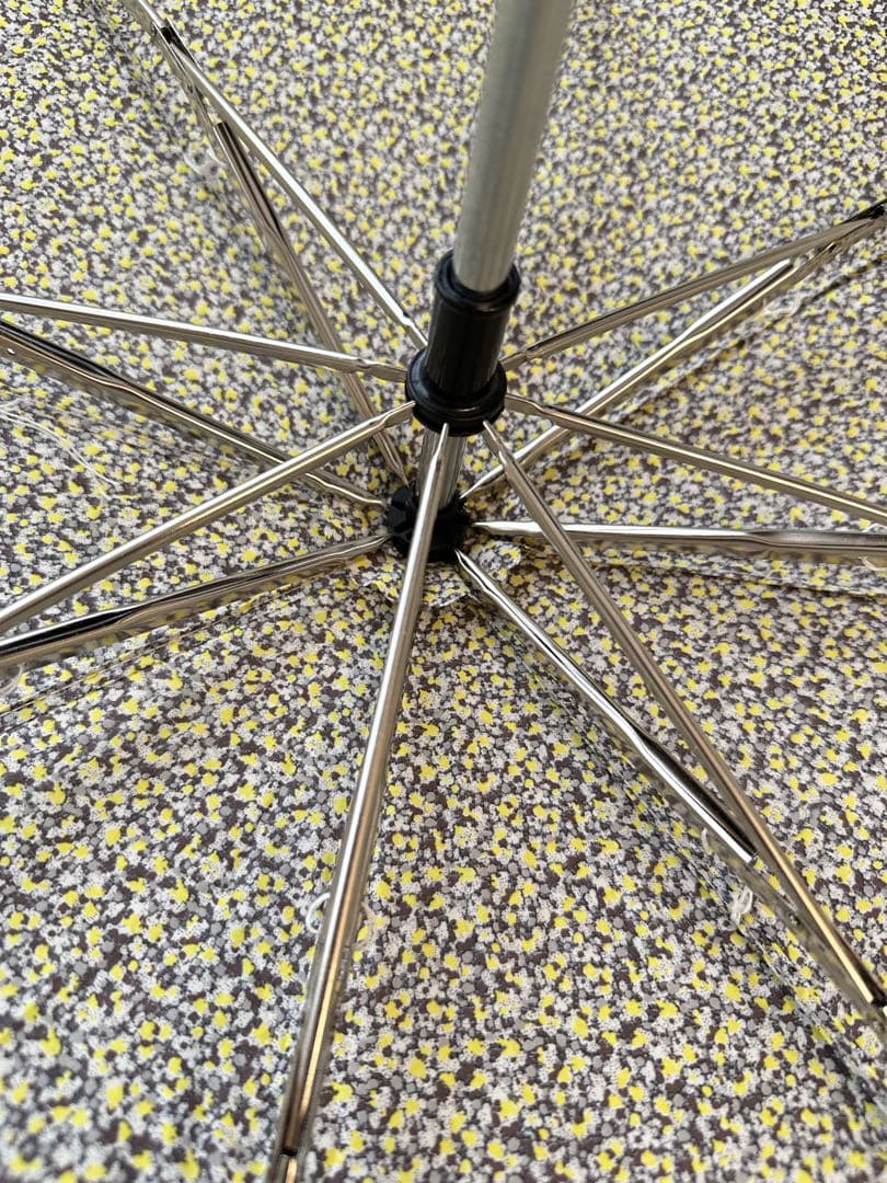 美品 トラディショナルウェザーウェア ー 折りたたみ傘 リバティ イエロー