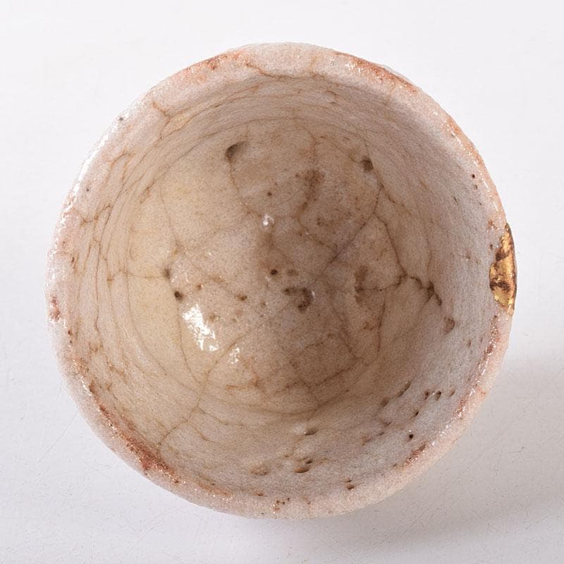 志野焼　ぐい呑み　酒盃　時代箱　M　R8083