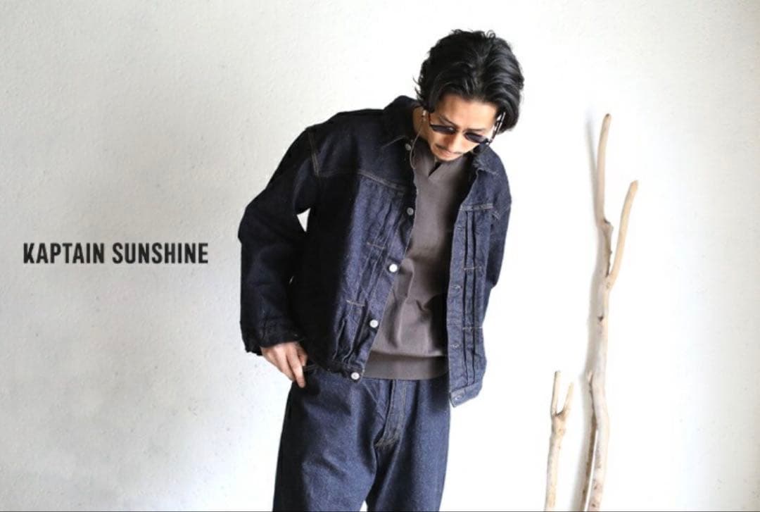 ジャケット・アウター KAPTAIN SUNSHINE Denim Tracker 1P Jacket