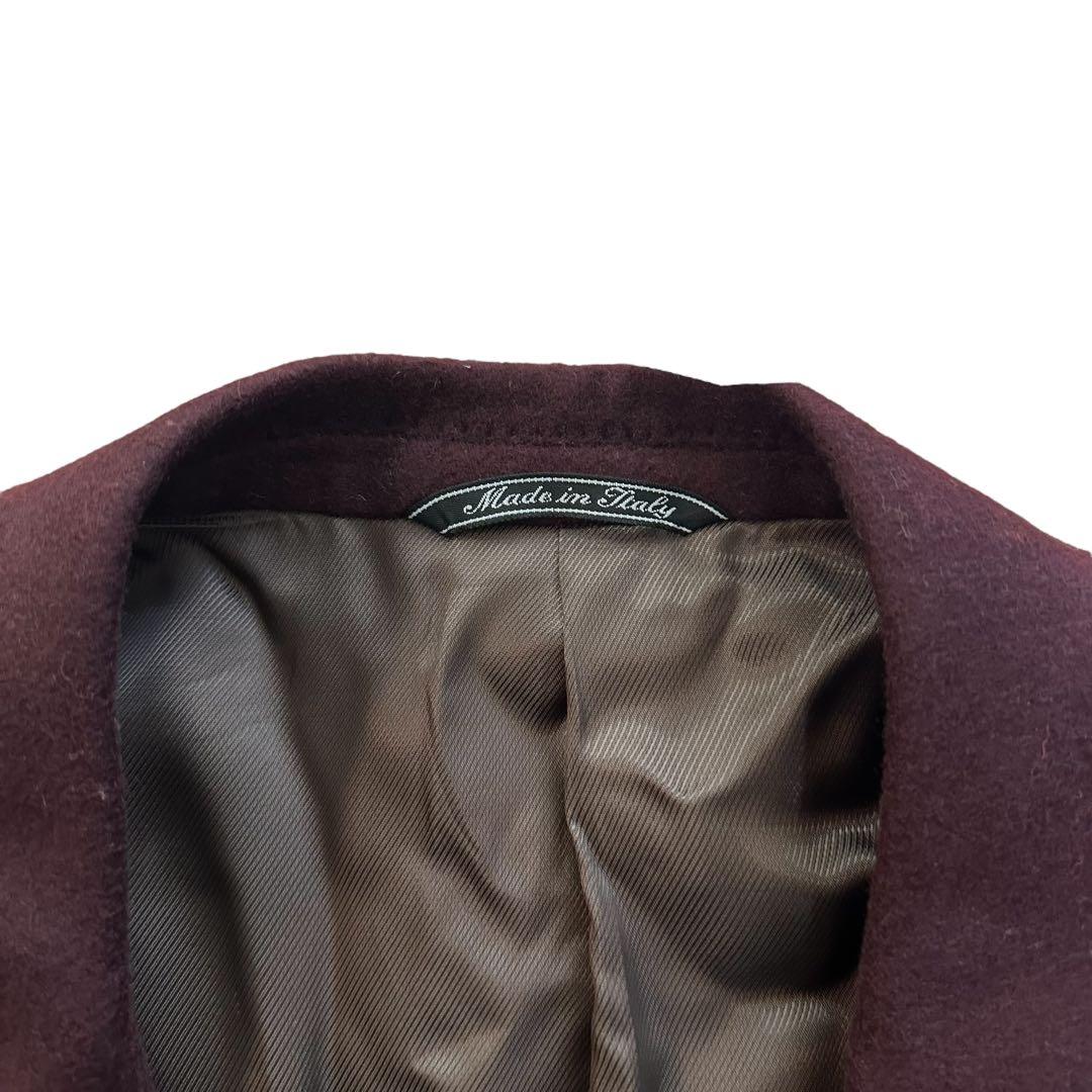 定価14万！ジャンフランコフェレ　 バーガンディ テーラードジャケット