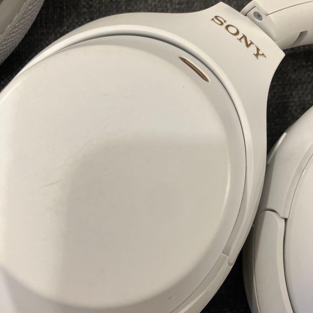 は*め様 WH-1000XM4 限定カラー ホワイト 使用感あり