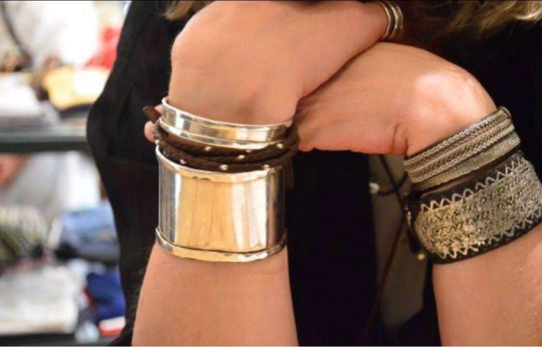 アパルトモンMARIA RUDMAN SILVER BIG BANGLE