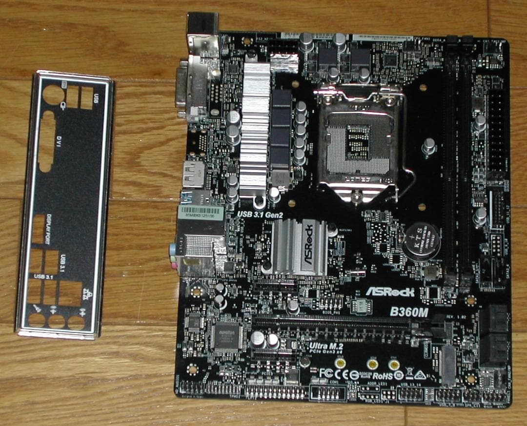 マザーボード Asrock B360M LGA1151