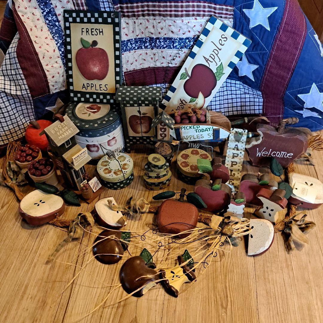 カントリー雑貨 りんご