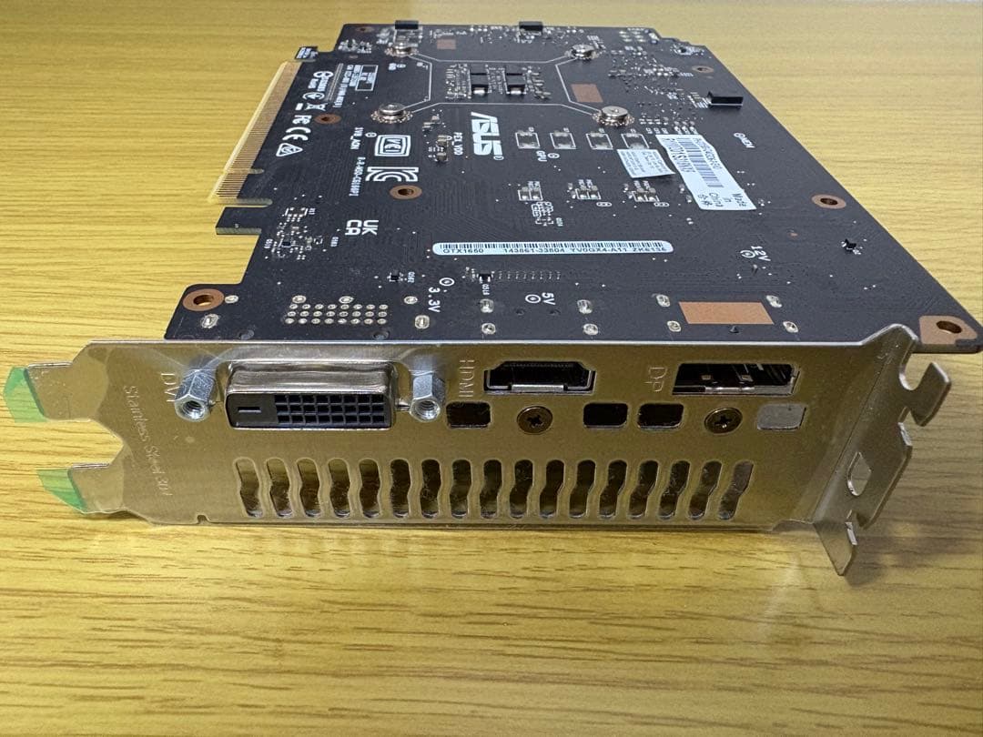 グラフィックボード・グラボ・ビデオカード ASUS GeForce GTX 1650 OC 4GB GDDR6