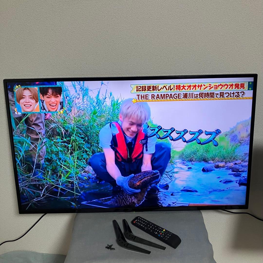 43V型 4K液晶テレビ LE-431T4KT-BK 2020年製