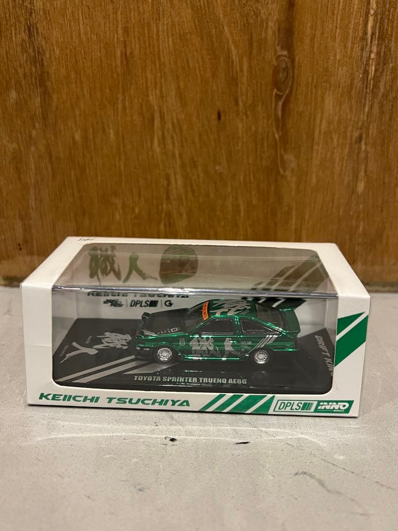 純*号様 限定希少　INNO64 トヨタ スプリンター トレノ AE86 ケイイ