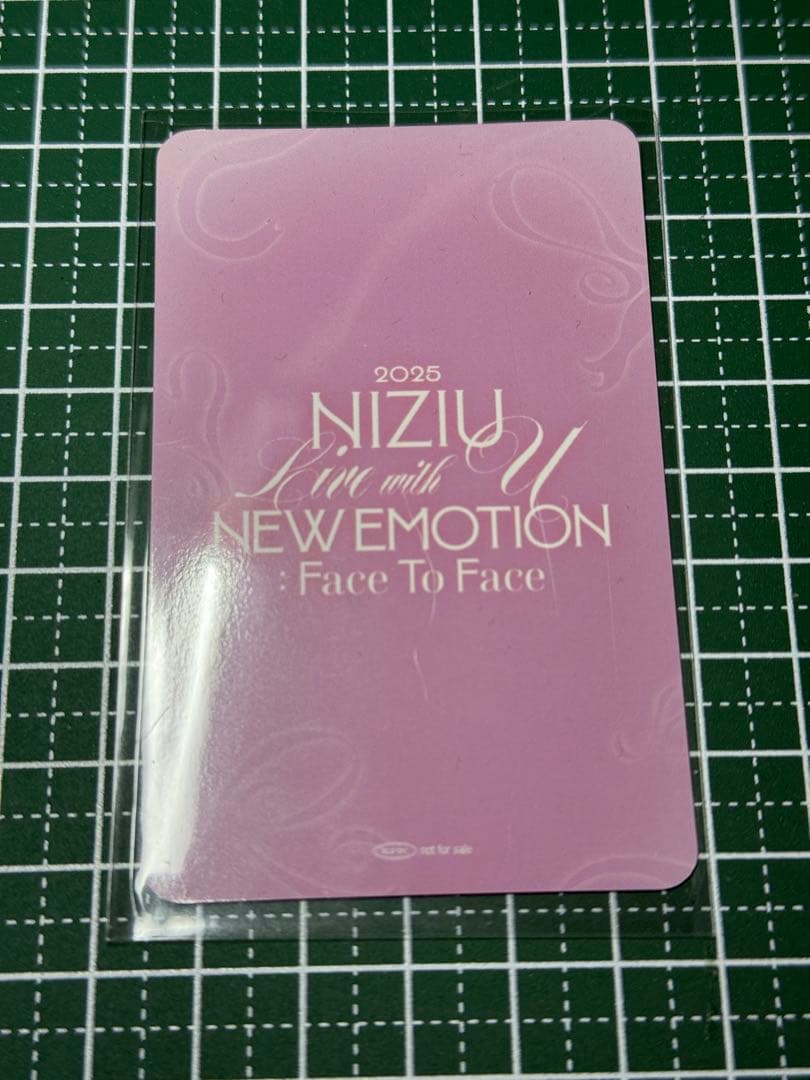 NiziU マユカ トレカ 直筆サインC賞 府中 宮城 栃木