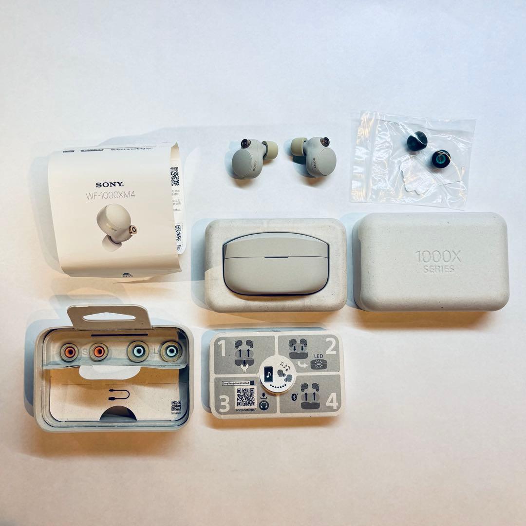 SONY WF-1000XM4 ワイヤレスイヤホン 電池交換済み