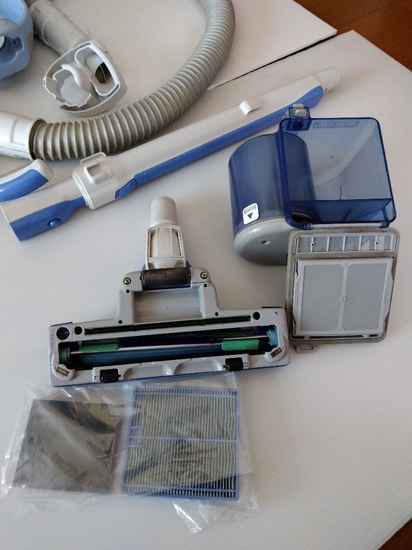 HITACHI サイクロン掃除機 青