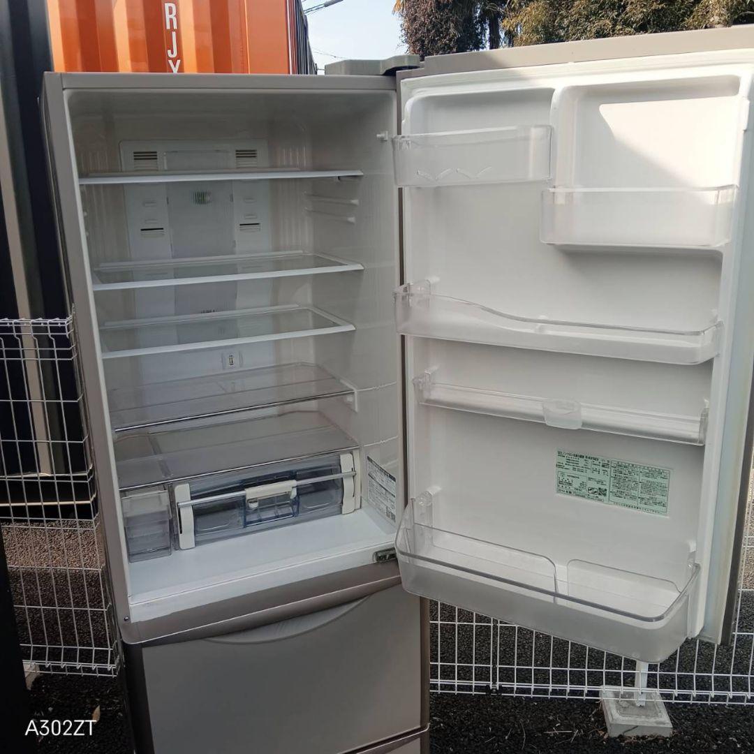 A02C0 安心保証付　日立　自動製氷機能付　大型冷蔵庫　365L