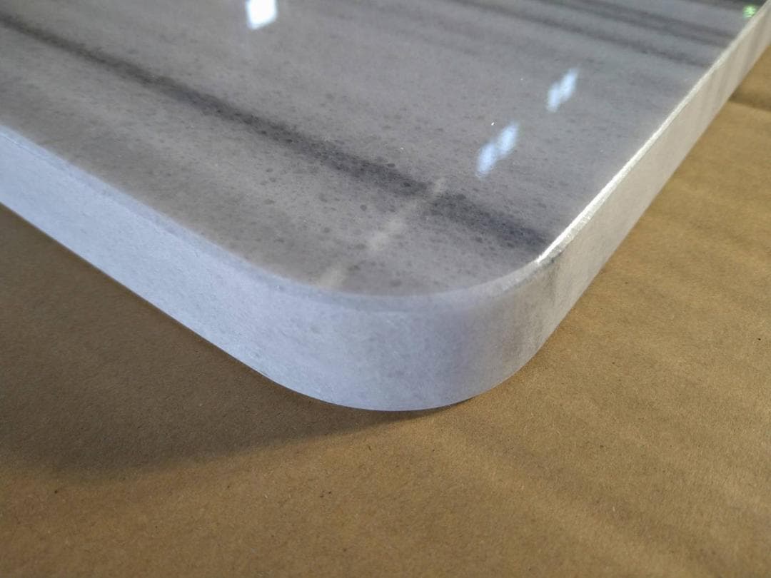 【ChelseaFC】天然白大理石のし台　600×400R●新品●送料無料