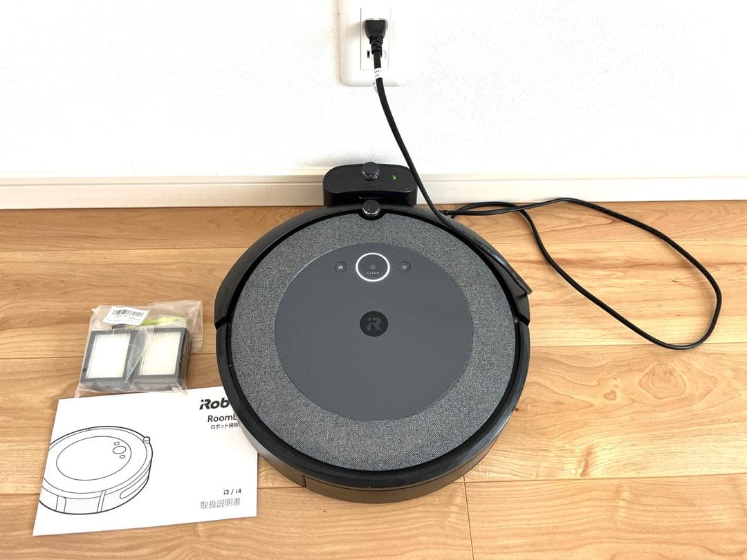 Roomba i3 ジャンク品　取扱説明書 交換用フィルター付き