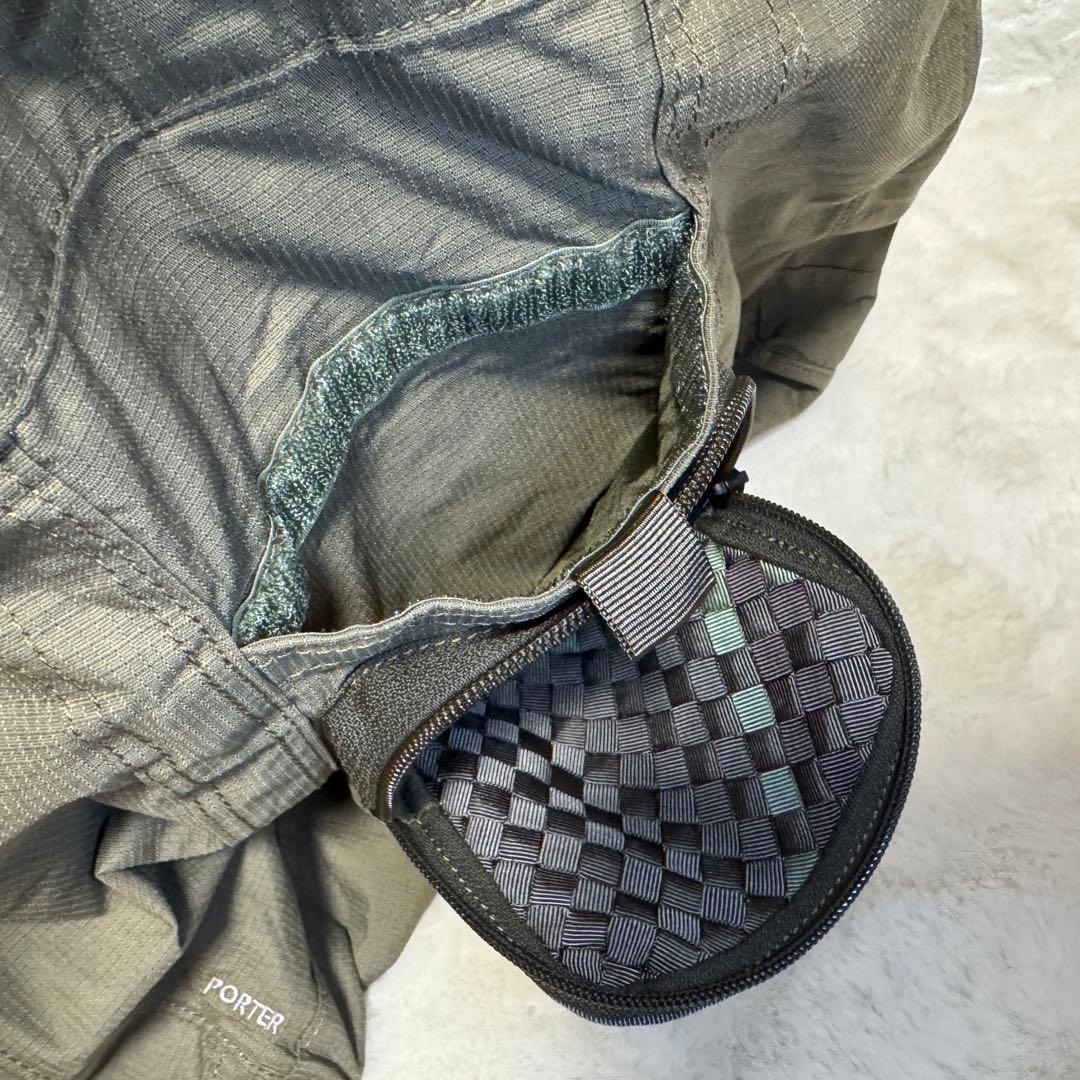 ポーター PORTER パッカブルトートバッグ ナイロン カーキ 吉田カバン