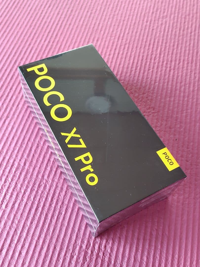 国内版　未開封　POCO X7 Pro イエロー 12GB RAM 512GB