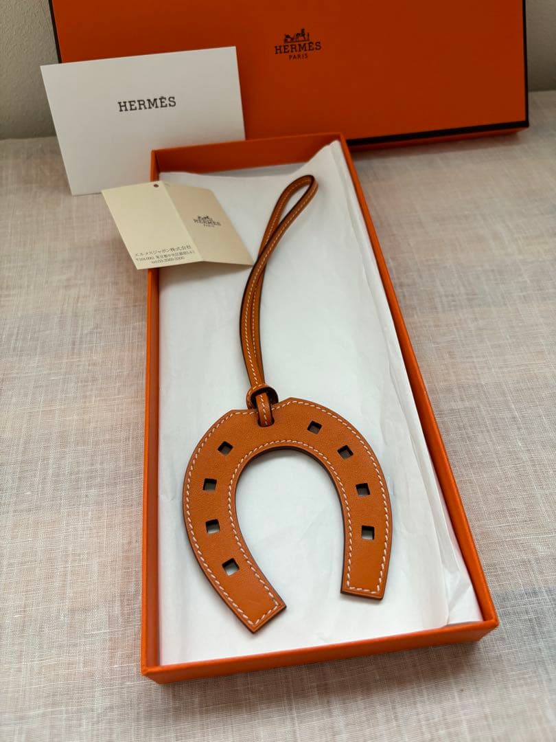 エルメス　パドックチャーム　馬蹄チャーム