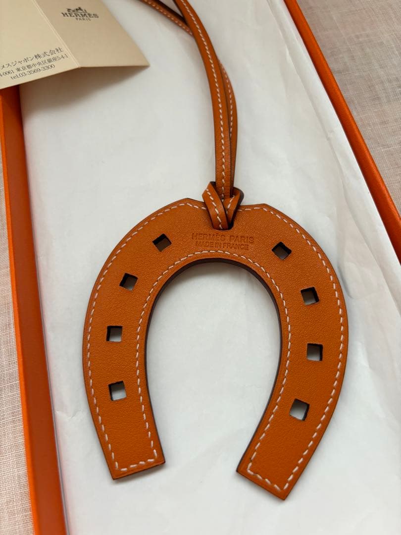 エルメス　パドックチャーム　馬蹄チャーム