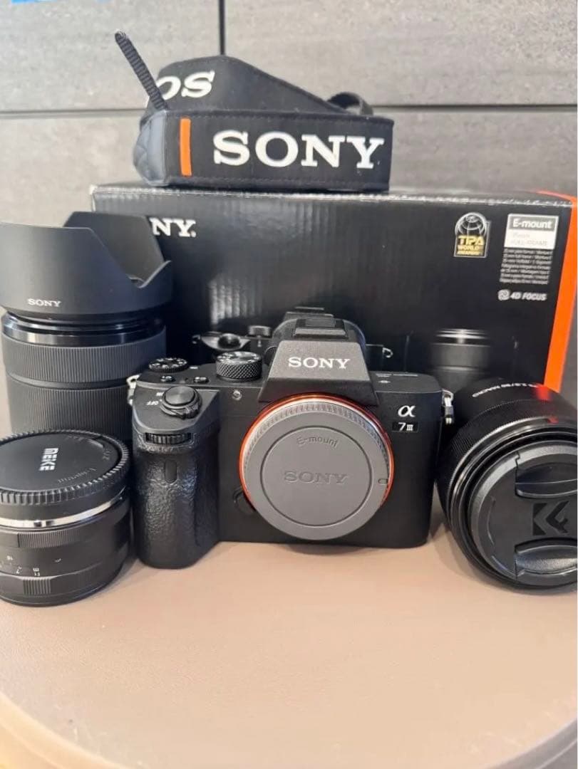 【初心者セット】SONY α7III SONYレンズ2本付 まとめ売り