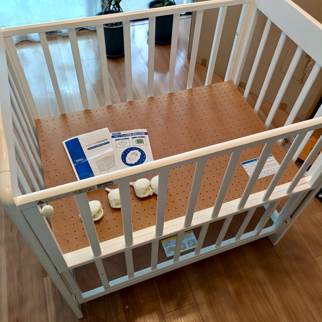 KATOJI ベビーベッド ミニ 立ちベッド