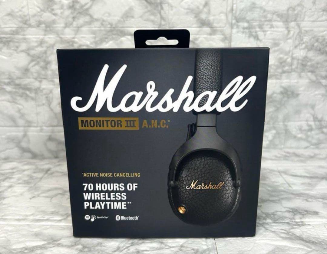 【ほぼ新品同様】Marshall MONITOR Ⅲ A.N.C.