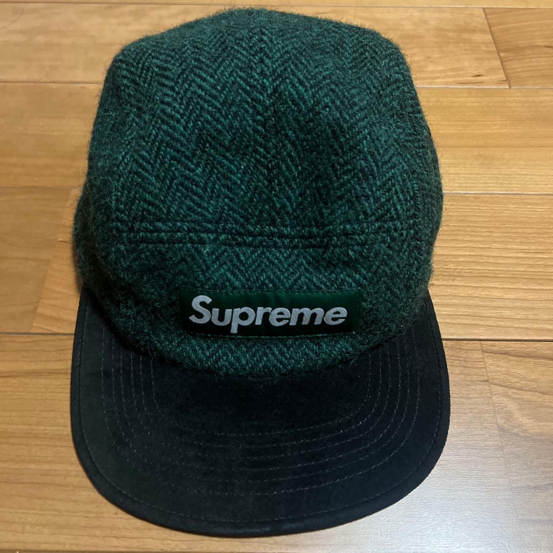 Supreme × HARRIS TWEED キャップ 12AW