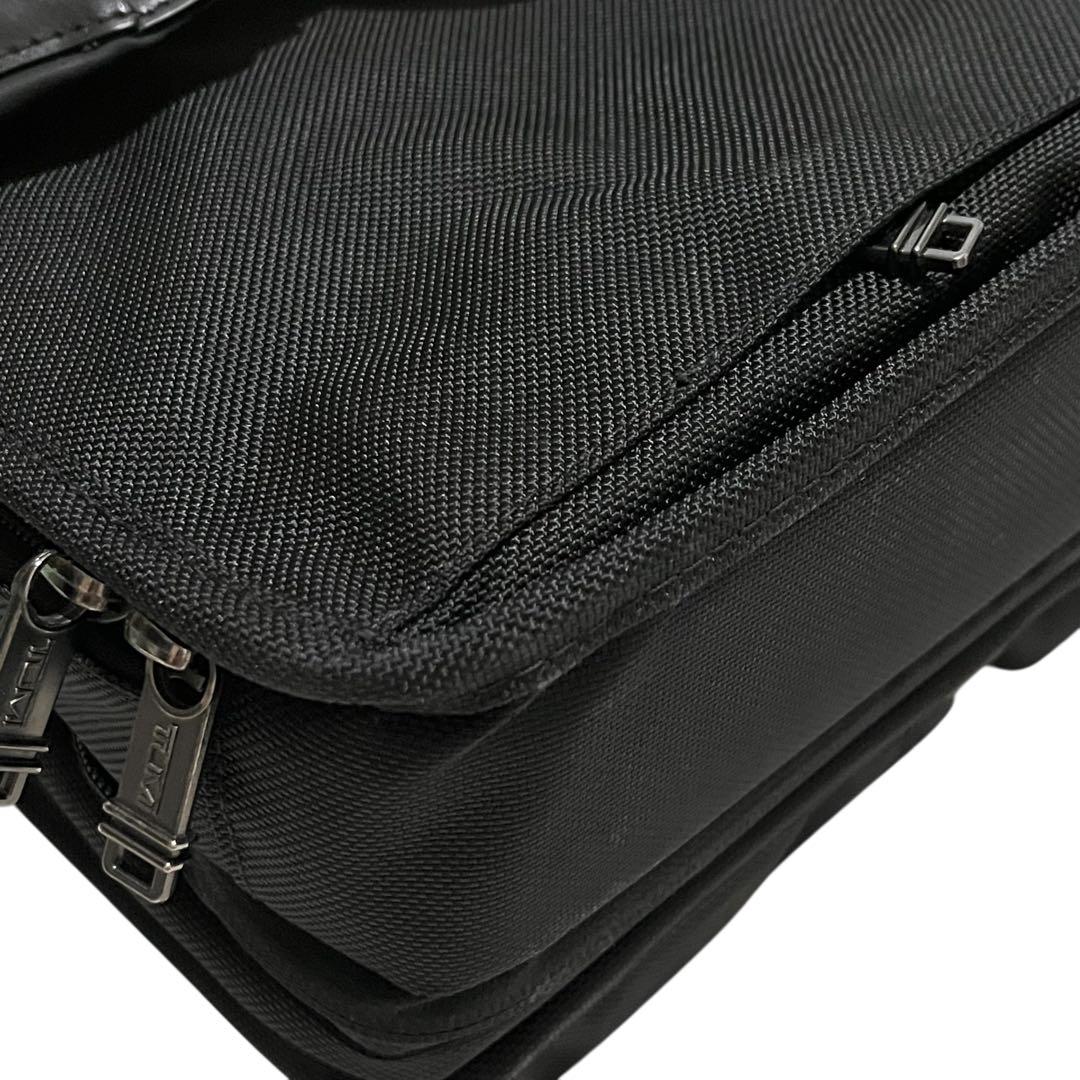 【美品】TUMIトゥミ ビジネスバッグ 2way 拡張式 ブラック